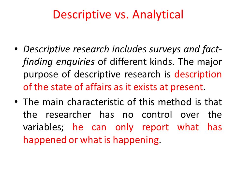 What does analytical in writing essays mean?